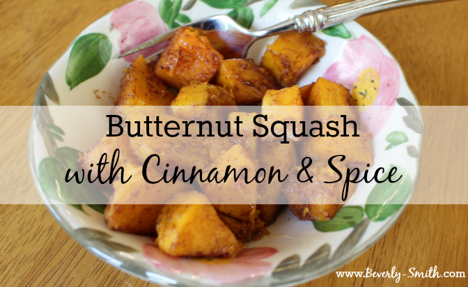Butternut Squash With Cinnamon and Spice